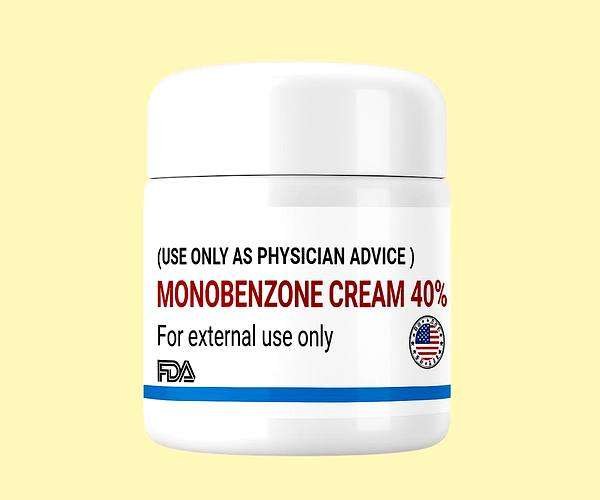 Monobenzone Cream 40% USP high strength 100g pharmaceutical grade vitiligo